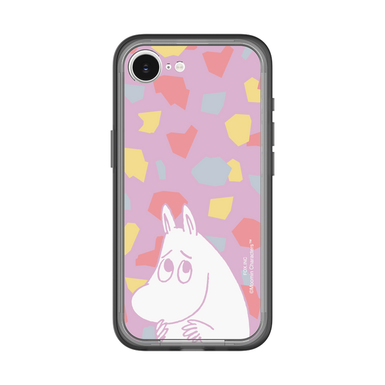 スリムプロテクションプレミアムケース［ MOOMIN - Fearful face - color ］