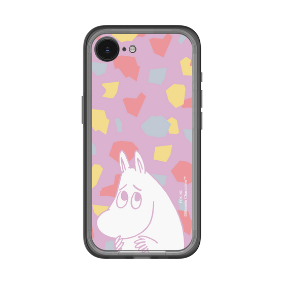 スリムプロテクションプレミアムケース［ MOOMIN - Fearful face - color ］