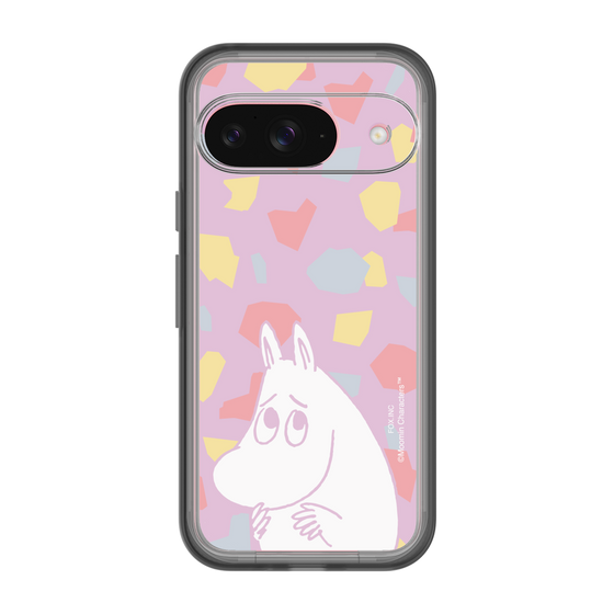スリムプロテクションプレミアムケース［ MOOMIN - Fearful face - color ］