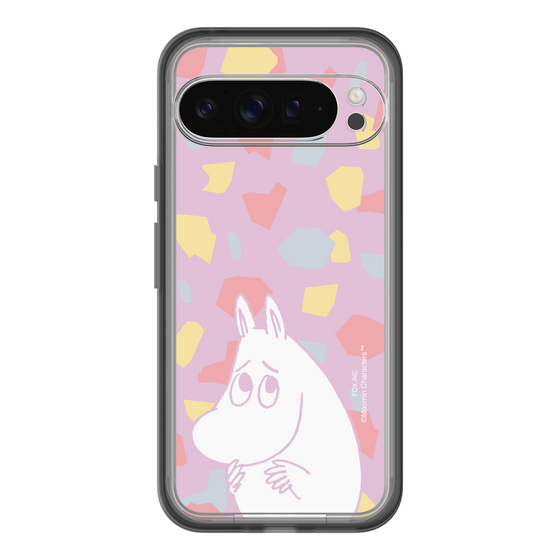 スリムプロテクションプレミアムケース［ MOOMIN - Fearful face - color ］