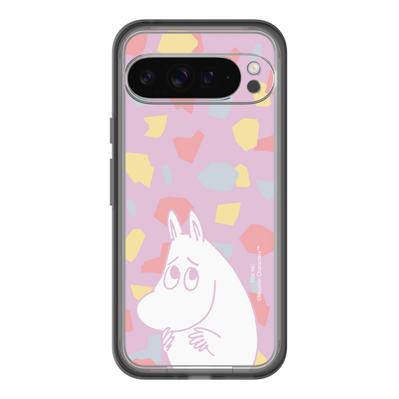 スリムプロテクションプレミアムケース［ MOOMIN - Fearful face - color ］