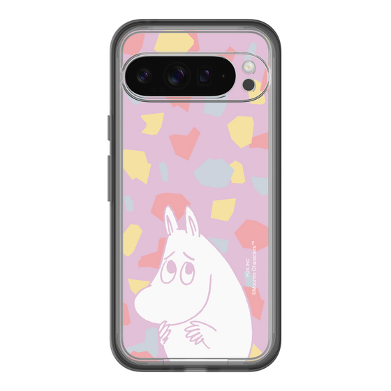スリムプロテクションプレミアムケース［ MOOMIN - Fearful face - color ］