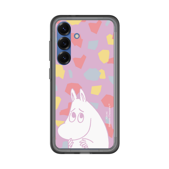 スリムプロテクションプレミアムケース［ MOOMIN - Fearful face - color ］