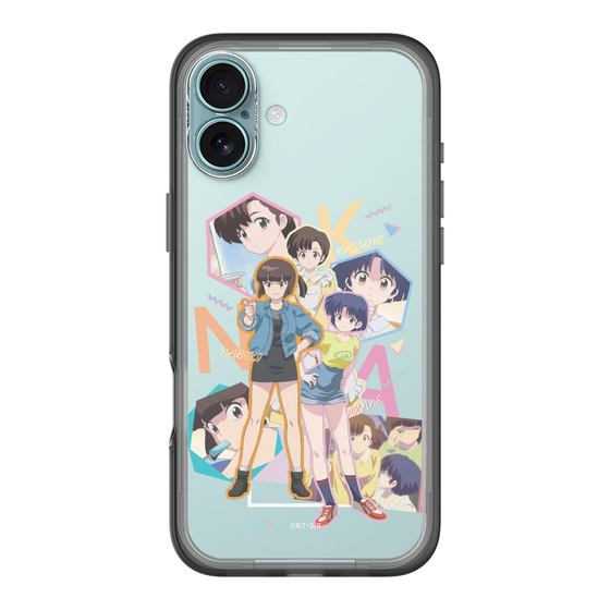 スリムプロテクションプレミアムケース［ らんま1/2 - コラージュ - 天道三姉妹 ］