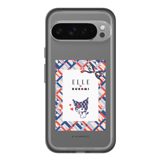 スリムプロテクションプレミアムケース［ ELLE×マイメロディ＆クロミ - トリコロールカラーグラフィック2 ］