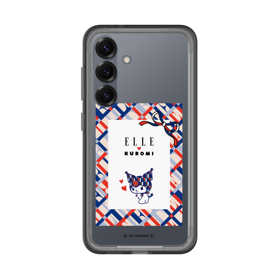 スリムプロテクションプレミアムケース［ ELLE×マイメロディ＆クロミ - トリコロールカラーグラフィック2 ］