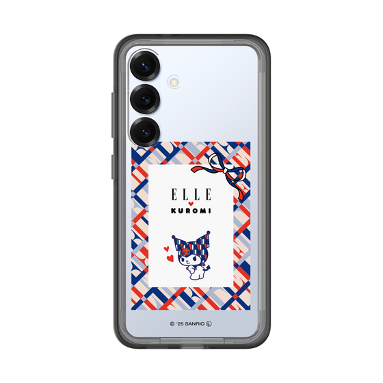 スリムプロテクションプレミアムケース［ ELLE×マイメロディ＆クロミ - トリコロールカラーグラフィック2 ］