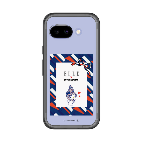 スリムプロテクションプレミアムケース［ ELLE×マイメロディ＆クロミ - トリコロールカラーグラフィック3 ］