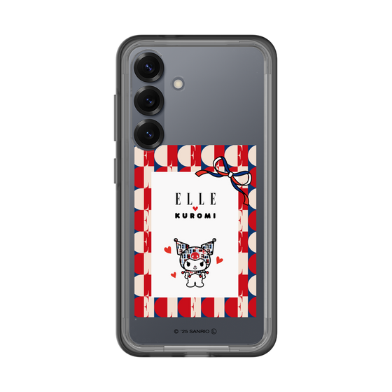 スリムプロテクションプレミアムケース［ ELLE×マイメロディ＆クロミ - トリコロールカラーグラフィック4 ］