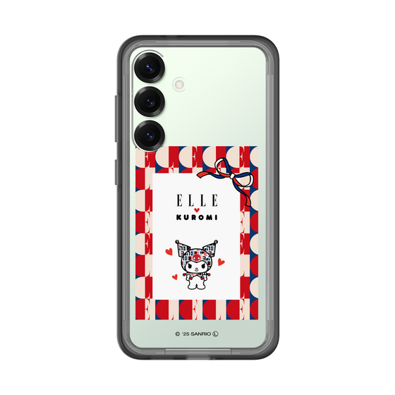 スリムプロテクションプレミアムケース［ ELLE×マイメロディ＆クロミ - トリコロールカラーグラフィック4 ］