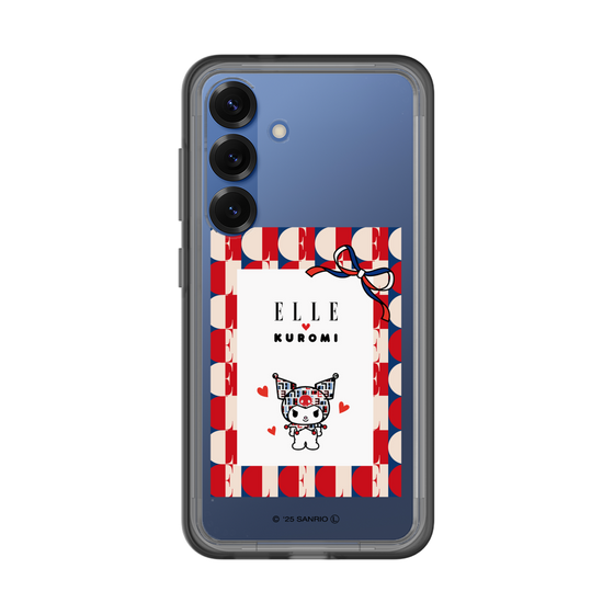 スリムプロテクションプレミアムケース［ ELLE×マイメロディ＆クロミ - トリコロールカラーグラフィック4 ］