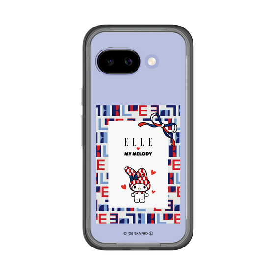 スリムプロテクションプレミアムケース［ ELLE×マイメロディ＆クロミ - トリコロールカラーグラフィック5 ］