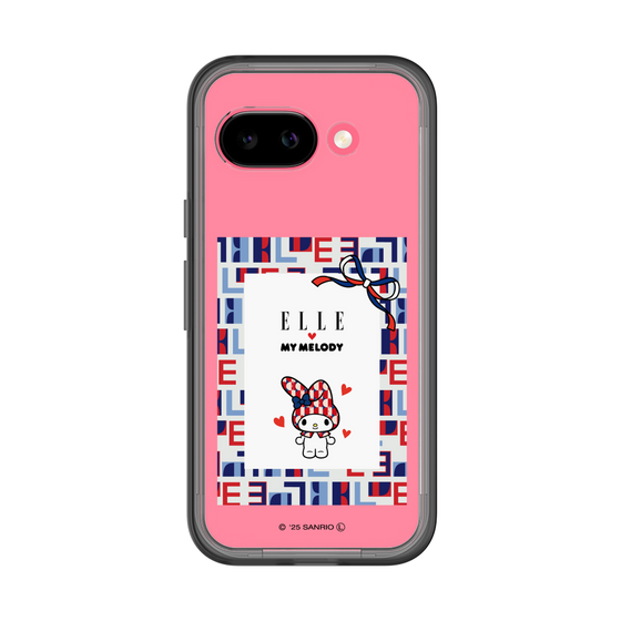スリムプロテクションプレミアムケース［ ELLE×マイメロディ＆クロミ - トリコロールカラーグラフィック5 ］