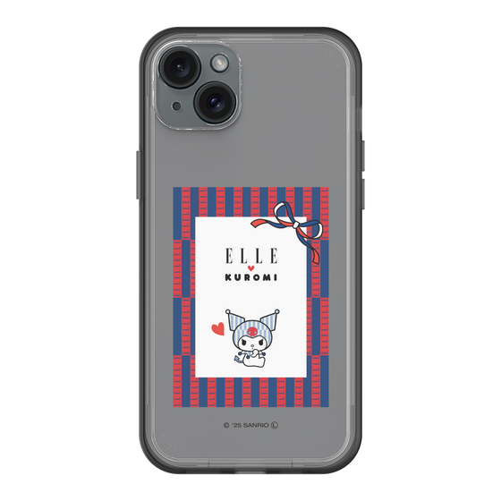 スリムプロテクションプレミアムケース［ ELLE×マイメロディ＆クロミ - トリコロールカラーグラフィック6 ］
