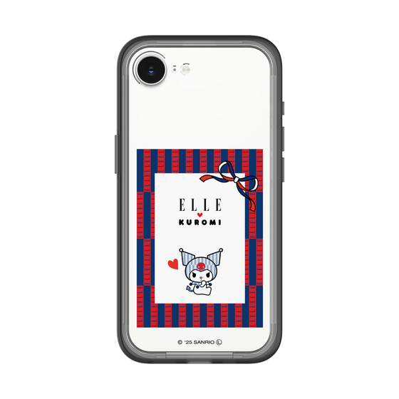 スリムプロテクションプレミアムケース［ ELLE×マイメロディ＆クロミ - トリコロールカラーグラフィック6 ］