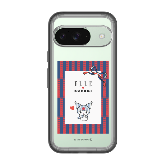 スリムプロテクションプレミアムケース［ ELLE×マイメロディ＆クロミ - トリコロールカラーグラフィック6 ］