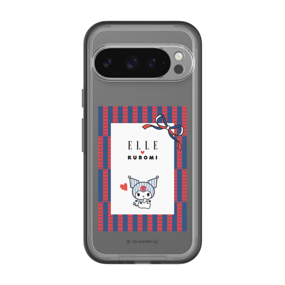 スリムプロテクションプレミアムケース［ ELLE×マイメロディ＆クロミ - トリコロールカラーグラフィック6 ］