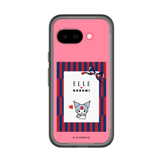 スリムプロテクションプレミアムケース［ ELLE×マイメロディ＆クロミ - トリコロールカラーグラフィック6 ］