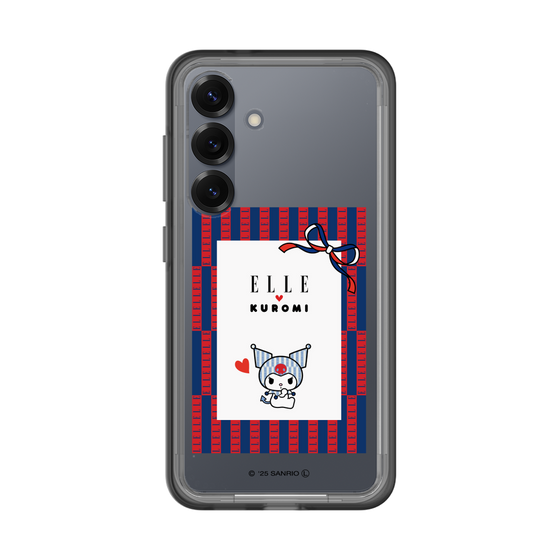 スリムプロテクションプレミアムケース［ ELLE×マイメロディ＆クロミ - トリコロールカラーグラフィック6 ］