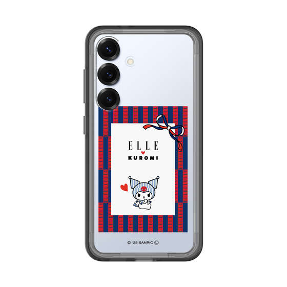 スリムプロテクションプレミアムケース［ ELLE×マイメロディ＆クロミ - トリコロールカラーグラフィック6 ］
