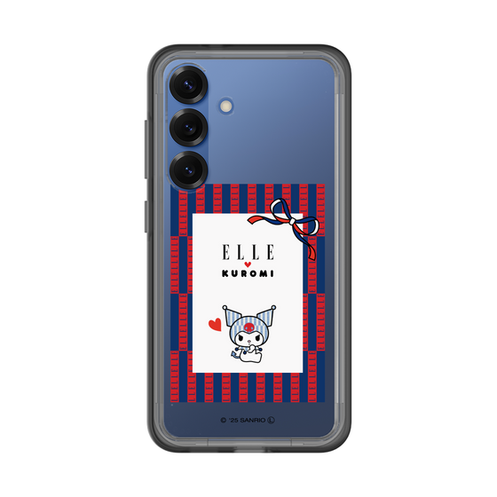 スリムプロテクションプレミアムケース［ ELLE×マイメロディ＆クロミ - トリコロールカラーグラフィック6 ］