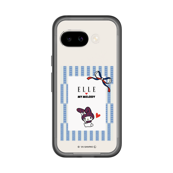 スリムプロテクションプレミアムケース［ ELLE×マイメロディ＆クロミ - トリコロールカラーグラフィック7 ］