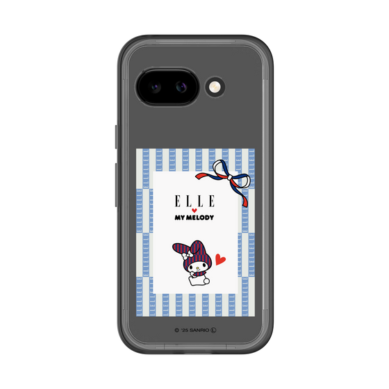 スリムプロテクションプレミアムケース［ ELLE×マイメロディ＆クロミ - トリコロールカラーグラフィック7 ］