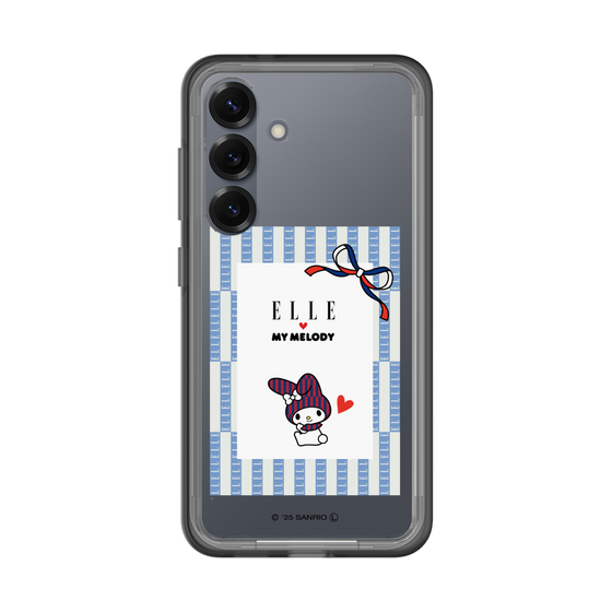 スリムプロテクションプレミアムケース［ ELLE×マイメロディ＆クロミ - トリコロールカラーグラフィック7 ］