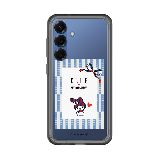 スリムプロテクションプレミアムケース［ ELLE×マイメロディ＆クロミ - トリコロールカラーグラフィック7 ］