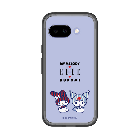 スリムプロテクションプレミアムケース［ ELLE×マイメロディ＆クロミ - トリコロールカラーグラフィック8 ］