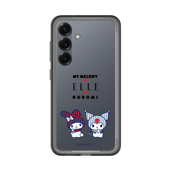 スリムプロテクションプレミアムケース［ ELLE×マイメロディ＆クロミ - トリコロールカラーグラフィック8 ］