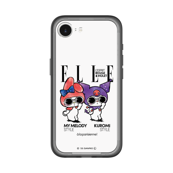 スリムプロテクションプレミアムケース［ ELLE×マイメロディ＆クロミ - 表紙風 ］