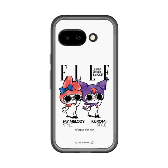 スリムプロテクションプレミアムケース［ ELLE×マイメロディ＆クロミ - 表紙風 ］