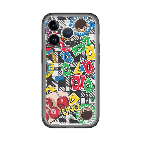 スリムプロテクションプレミアムケース［ UNO - グラフィック4 ］
