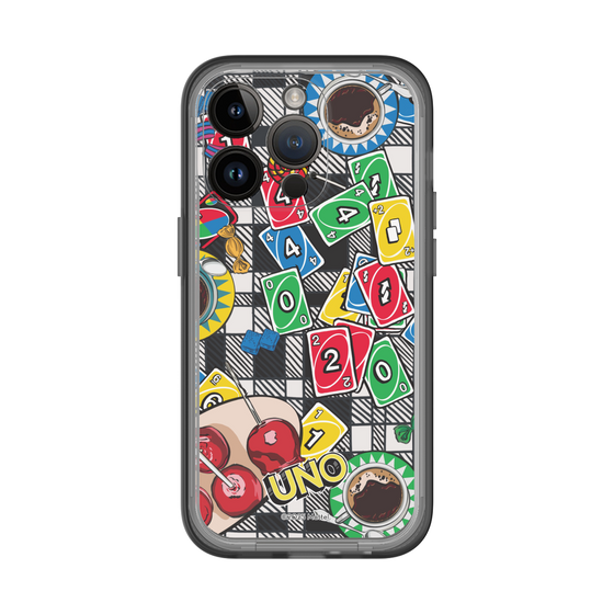 スリムプロテクションプレミアムケース［ UNO - グラフィック4 ］