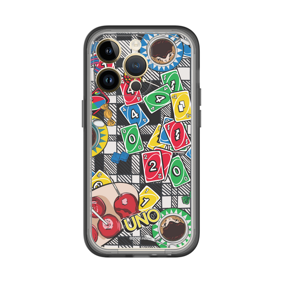 スリムプロテクションプレミアムケース［ UNO - グラフィック4 ］