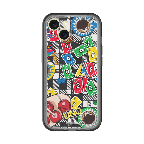 スリムプロテクションプレミアムケース［ UNO - グラフィック4 ］