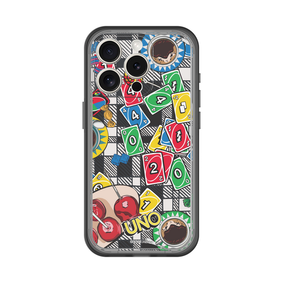 スリムプロテクションプレミアムケース［ UNO - グラフィック4 ］