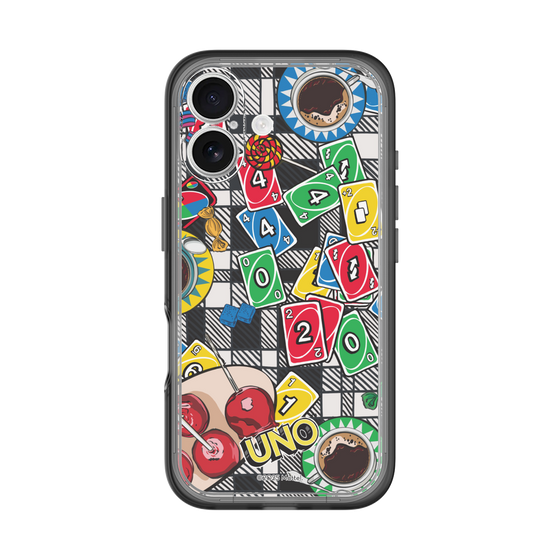 スリムプロテクションプレミアムケース［ UNO - グラフィック4 ］