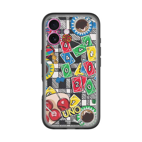 スリムプロテクションプレミアムケース［ UNO - グラフィック4 ］