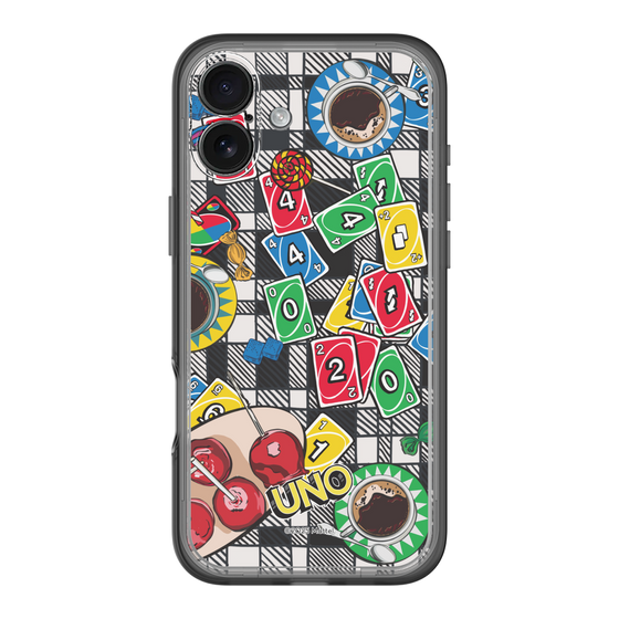 スリムプロテクションプレミアムケース［ UNO - グラフィック4 ］