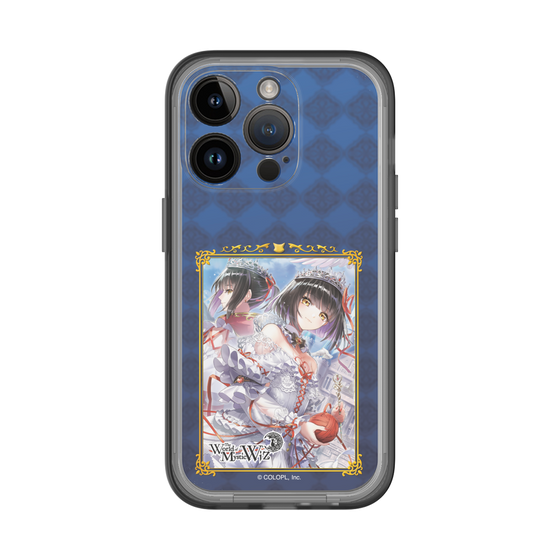 スリムプロテクションプレミアムケース［ クイズRPG 魔法使いと黒猫のウィズ - スノウ ］