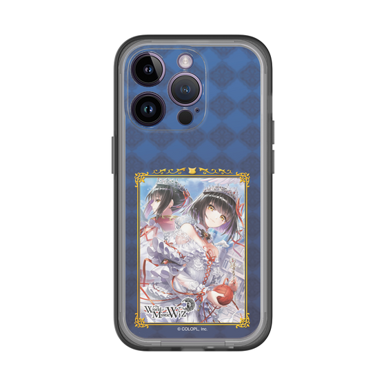 スリムプロテクションプレミアムケース［ クイズRPG 魔法使いと黒猫のウィズ - スノウ ］
