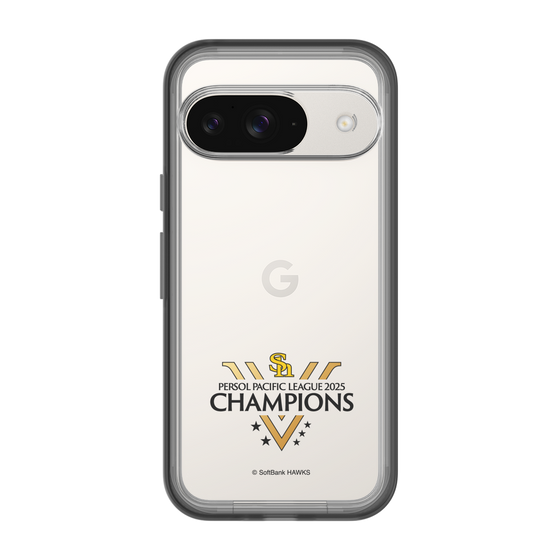 スリムプロテクションプレミアムケース［ 福岡ソフトバンクホークス - PERSOL PACIFIC LEAGUE 2025 CHAMOIONS ロゴ - クリア ］