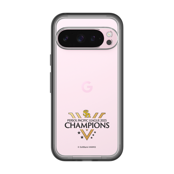 スリムプロテクションプレミアムケース［ 福岡ソフトバンクホークス - PERSOL PACIFIC LEAGUE 2025 CHAMOIONS ロゴ - クリア ］