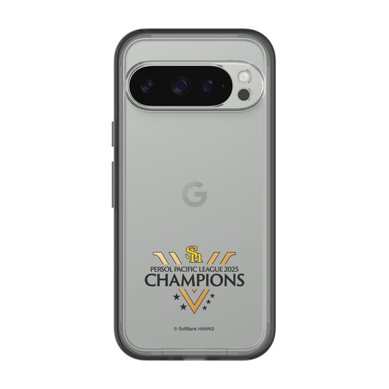 スリムプロテクションプレミアムケース［ 福岡ソフトバンクホークス - PERSOL PACIFIC LEAGUE 2025 CHAMOIONS ロゴ - クリア ］