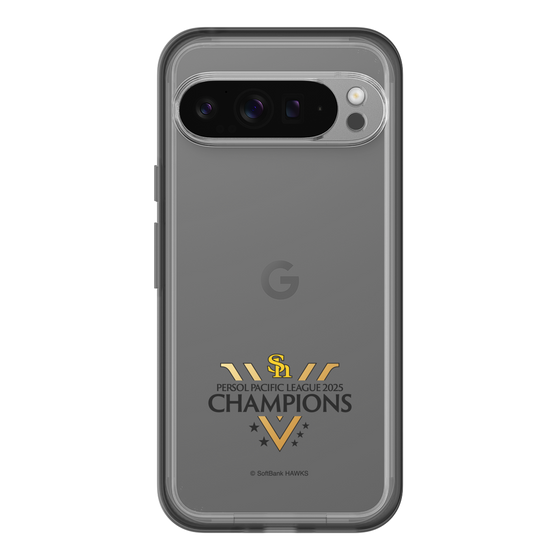 スリムプロテクションプレミアムケース［ 福岡ソフトバンクホークス - PERSOL PACIFIC LEAGUE 2025 CHAMOIONS ロゴ - クリア ］