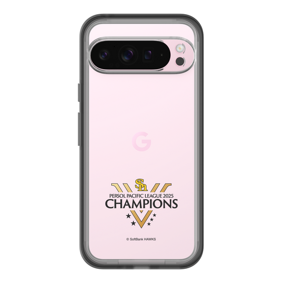 スリムプロテクションプレミアムケース［ 福岡ソフトバンクホークス - PERSOL PACIFIC LEAGUE 2025 CHAMOIONS ロゴ - クリア ］