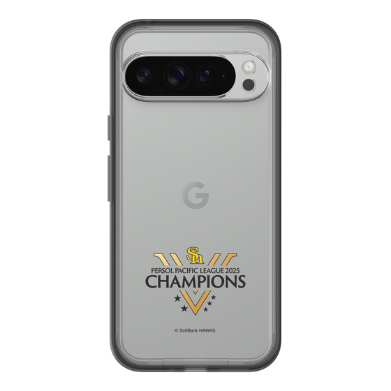 スリムプロテクションプレミアムケース［ 福岡ソフトバンクホークス - PERSOL PACIFIC LEAGUE 2025 CHAMOIONS ロゴ - クリア ］