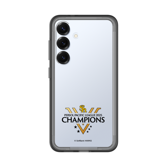 スリムプロテクションプレミアムケース［ 福岡ソフトバンクホークス - PERSOL PACIFIC LEAGUE 2025 CHAMOIONS ロゴ - クリア ］